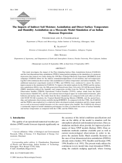 The Impacts of Indirect Soil Moisture Assimilation and Direct Surface