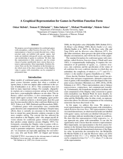 A Graphical Representation for Games in Partition Function Form