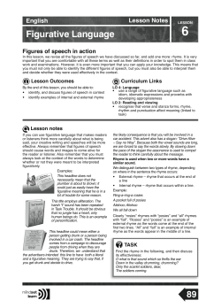 Figurative Language