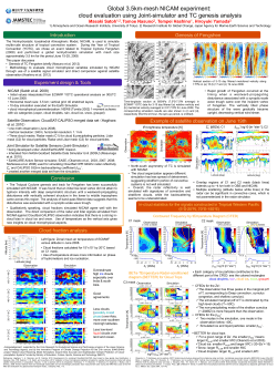 Global 3.5km-mesh NICAM experiment: cloud evaluation