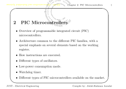 2 PIC Microcontrollers
