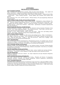 mechanical engineering