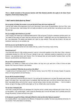 I don`t want to think about my illness