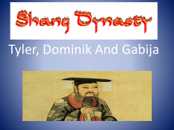 Shang Dynasty
