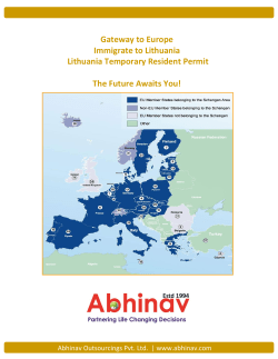 Residence Permit in Republic Of Lithuania