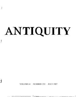 Late Classic - Anthropology