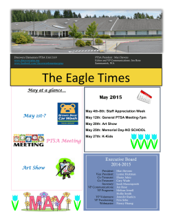 May 2015 - Discovery PTSA