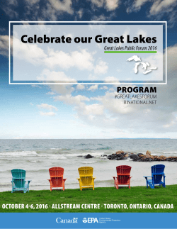Celebrate our Great Lakes