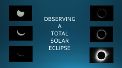 observing a total solar eclipse - The Albuquerque Astronomical