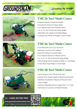 Brochure - Groundsman Industries