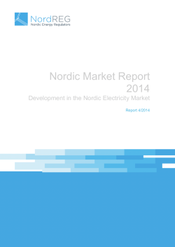 Nordic Market Report 2014