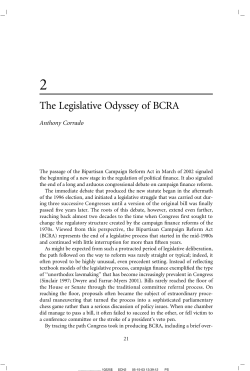 Chapter 2 - The Campaign Finance Institute