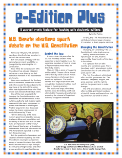 US Senate elections spark debate on the US