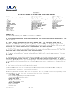 DOC 1 SER - Apr-12 - United Launch Alliance