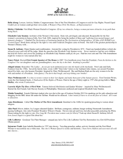 middle school handout