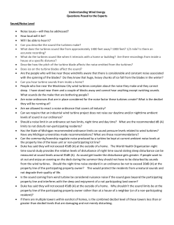 Understanding Wind Energy Questions Posed to the Experts Sound