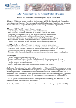 ABC Assessment Tool for Airport System Strategies