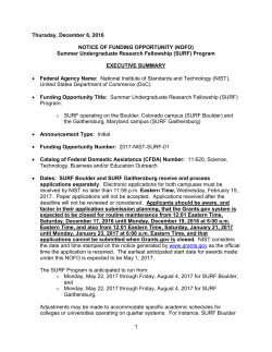 federal funding opportunity