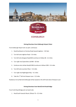 Hotel Driving Directions