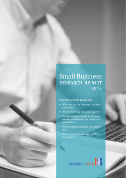 Small Business - Snelleman Tom