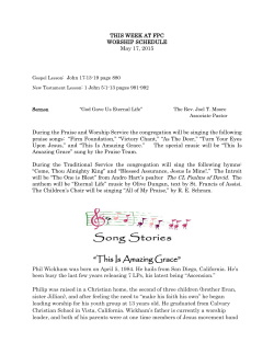 This Is Amazing Grace - First Presbyterian Chuch, San Angelo TX