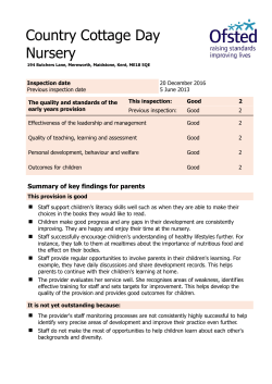 Country Cottage Day Nursery