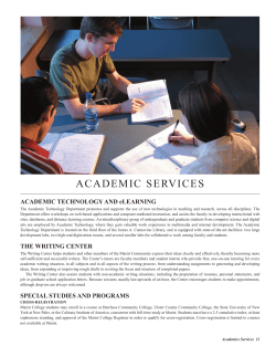 academic services