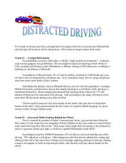 Distracted Driving