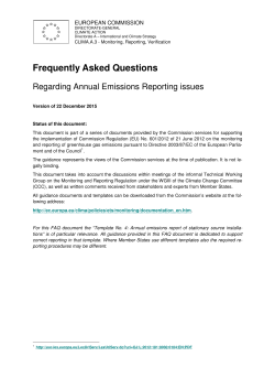 Frequently Asked Questions - European Commission