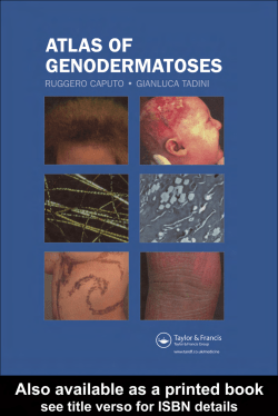 Genodermatoses - Portal Sa&uacute;de Direta