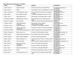 ND Certified General Appraisers