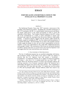 individualism and republicanism in the