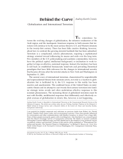 Behind the Curve - The Belfer Center for Science and International