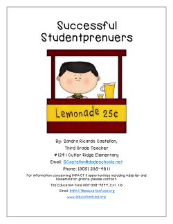 Successful Studentprenuers