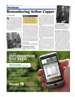 Remembering Arthur Capper - Farm Progress Magazine Search