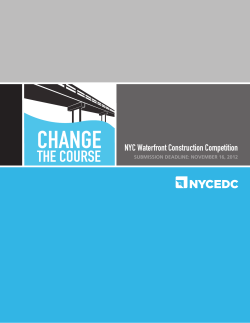 Change the Course NYC Waterfront Construction
