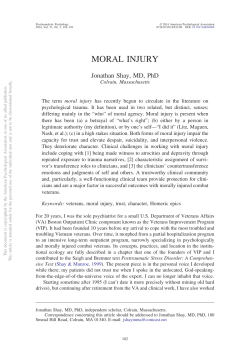 moral injury