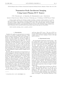 Nanometer-Scale Incoherent Imaging Using Laser