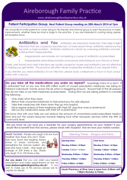 Newsletter No 5 - Aireborough Family Practice