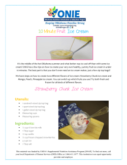 10 Minute Fruit Ice Cream