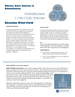 SAY: Know we are going to talk about each of the 5 types of love