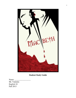 Student Study Guide - Mr. Valentin`s Web Page / FrontPage