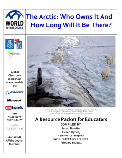 The Arctic: Who Owns It And How Long Will It Be There?