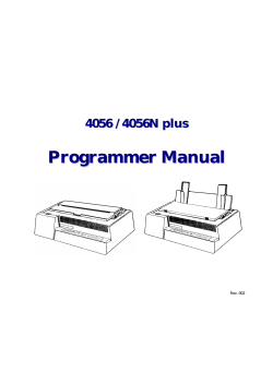 Programmer Manual