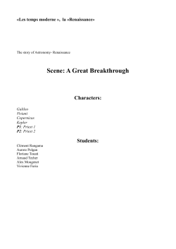 Scene: A Great Breakthrough