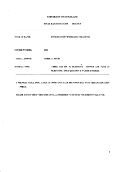 C201 - UNISWA Library - University of Swaziland