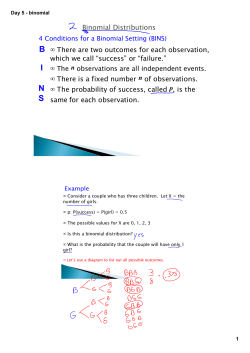 Day 5 - binomial - Cabarrus County Schools