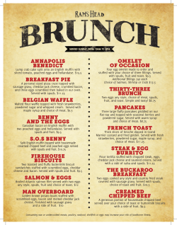 OMELET OF OCCASION THIRTY-THREE BRUNCH PANCAKES