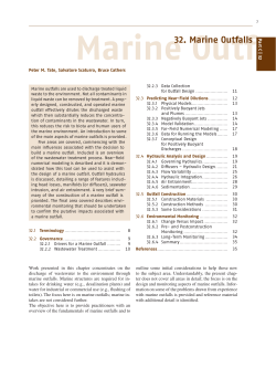 32. Marine Outfalls