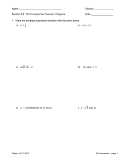 6.6 Homework